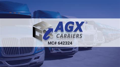 agx freight carriers.